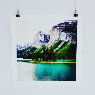 A huge thank you to Paul at Perth Pro Lab for printing all my prints. He provides a very professional service. I am very happy with this image of Spirit Island in Alberta Canada. 